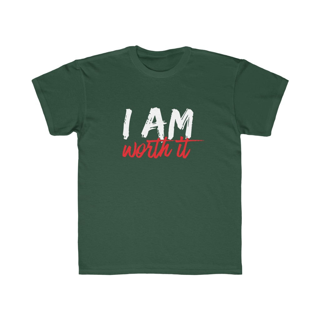 I Am Worth It Kids T-Shirt I Am Worth It Kids T-Shirt