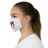 I AM Worth It Fabric Face Mask (White) I AM Worth It Fabric Face Mask (White)