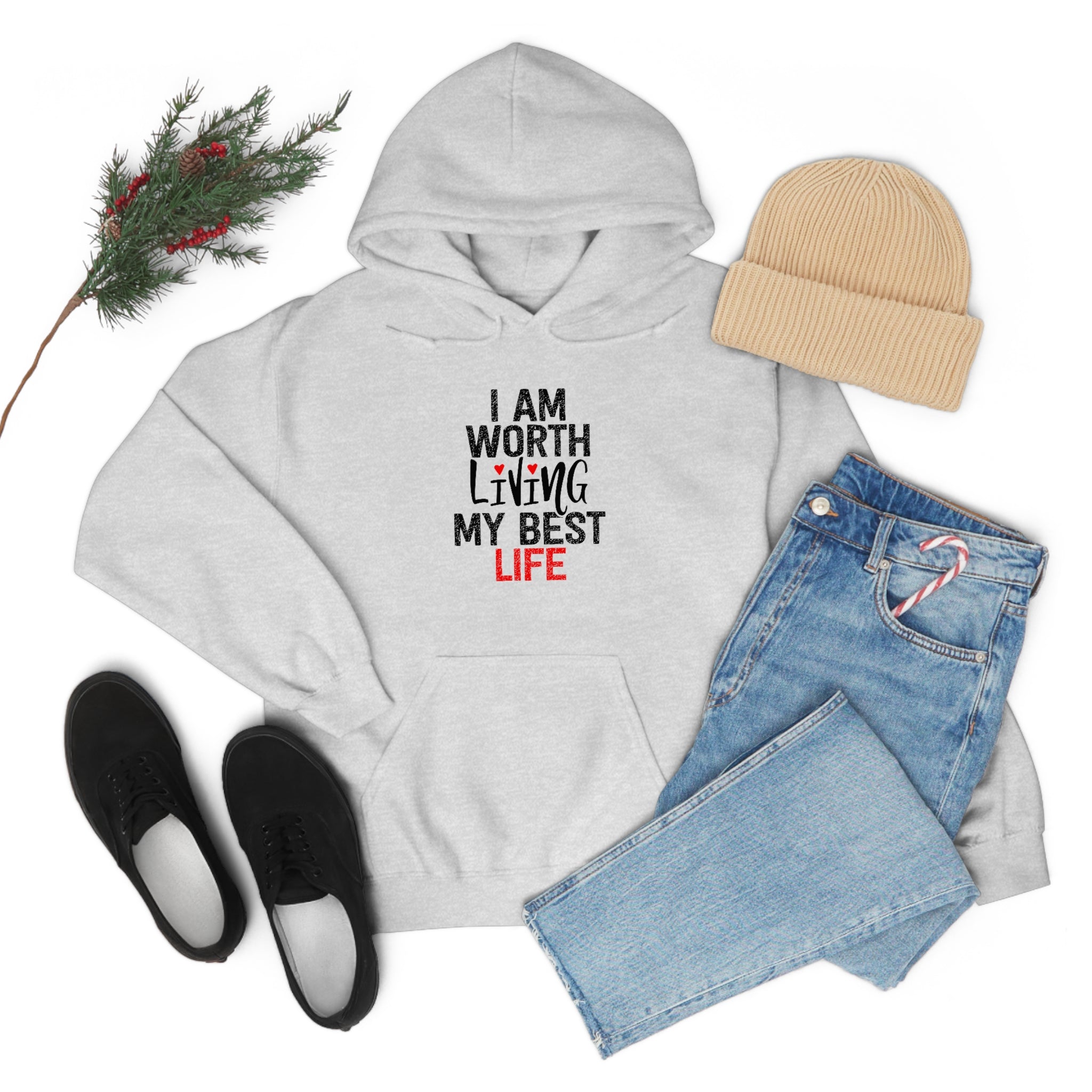 Living My Best Life Hooded Sweatshirt Living My Best Life Hooded Sweatshirt