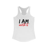 I AM Worth It Tank Top (White) I AM Worth It Tank Top (White)