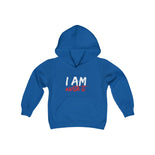 I Am Worth It Youth Hooded Sweatshirt I Am Worth It Youth Hooded Sweatshirt