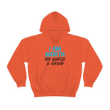 I Am Worth My Hustle & Grind - Unisex Hooded Sweatshirt (White) I Am Worth My Hustle & Grind - Unisex Hooded Sweatshirt (White)