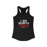 I AM Worth Blessings Tank Top I AM Worth Blessings Tank Top