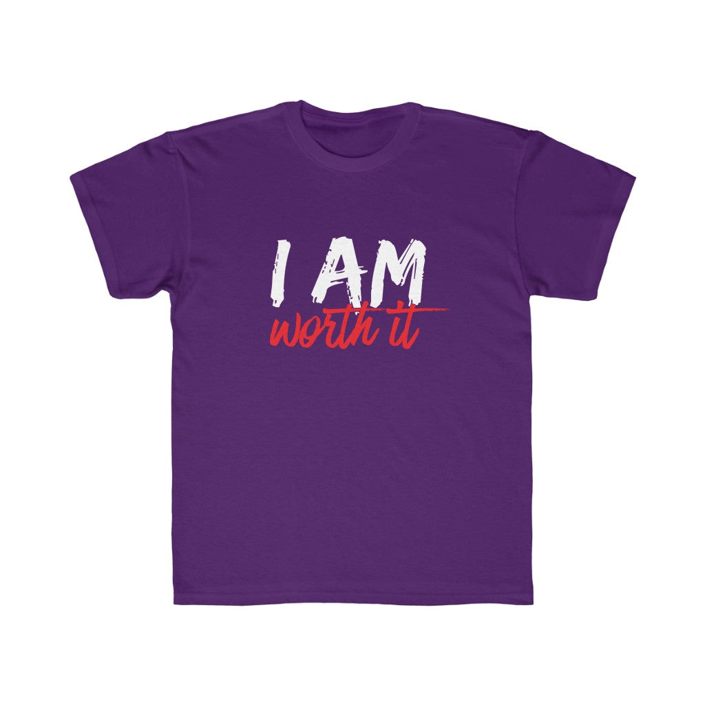 I Am Worth It Kids T-Shirt I Am Worth It Kids T-Shirt