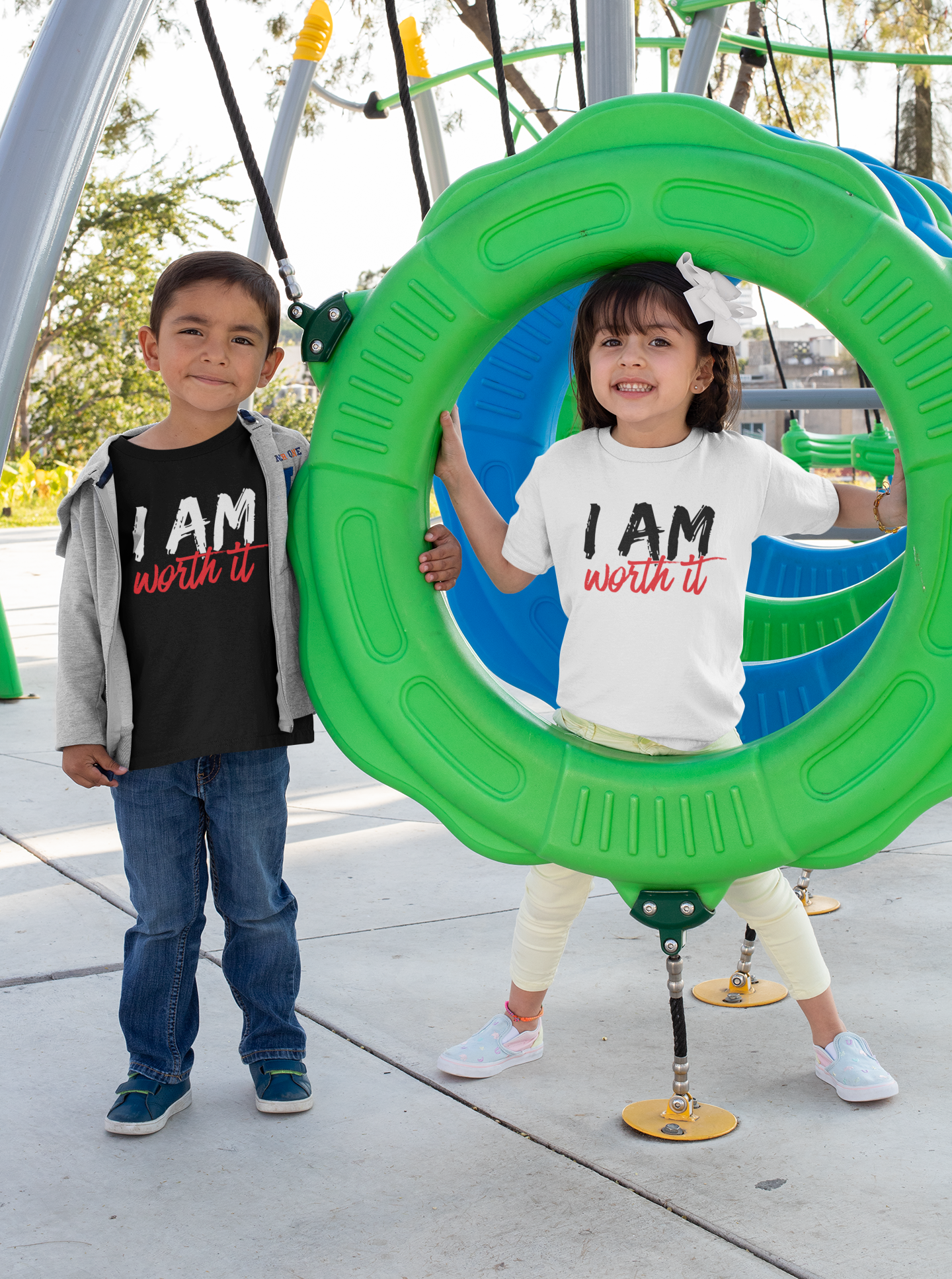 I Am Worth It Kids T-Shirt I Am Worth It Kids T-Shirt