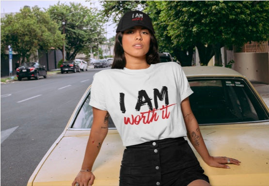 I AM Worth It T-Shirt (White) I AM Worth It T-Shirt (White)