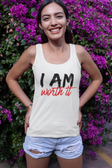 I AM Worth It Tank Top (White) I AM Worth It Tank Top (White)
