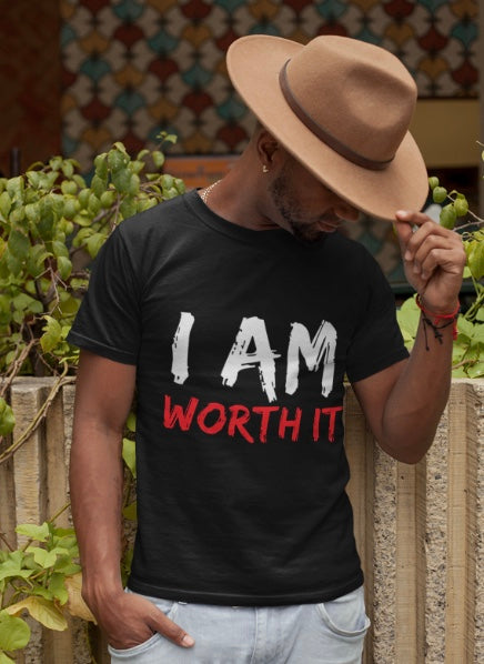 I AM Worth It Men T-Shirt