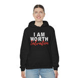 I AM Worth Salvation Hooded Sweatshirt
