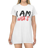 All Over Print T-Shirt Dress