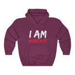 Men I Am Worth It Hoodie